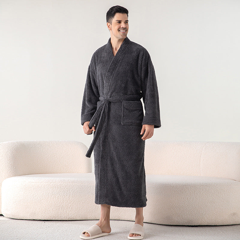 Quill | Womens Dressing Gown Velvet Bathrobe Robe Loungewear
