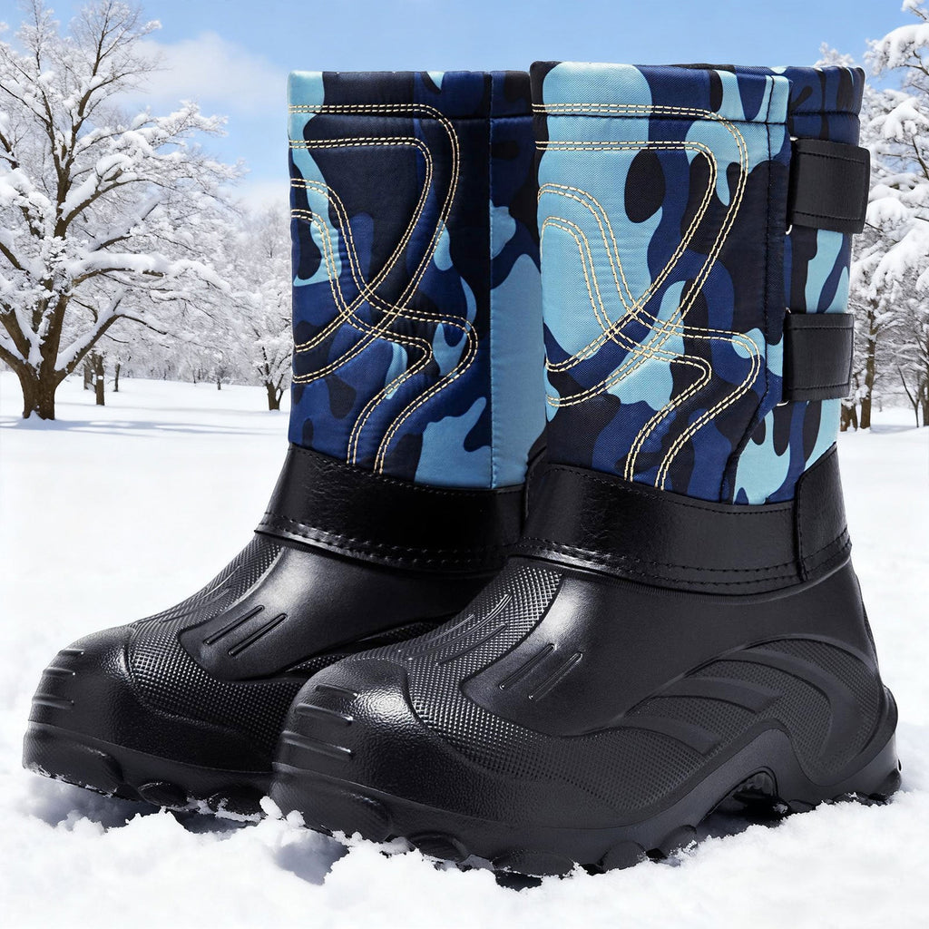 Florian | Mens Snow Boots Waterproof Fleece Lined Warm Winter Boots