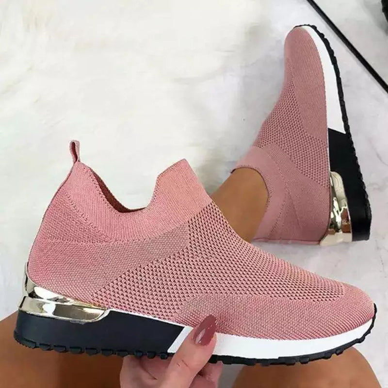 Mabel | Womens Trainers Sock Knit Slip On Breathable Running Shoes
