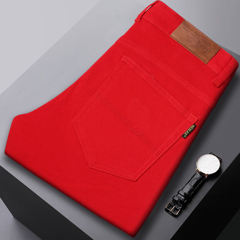 Kester | Mens Slim Fit Stretch Denim Casual Skinny Jeans - 8