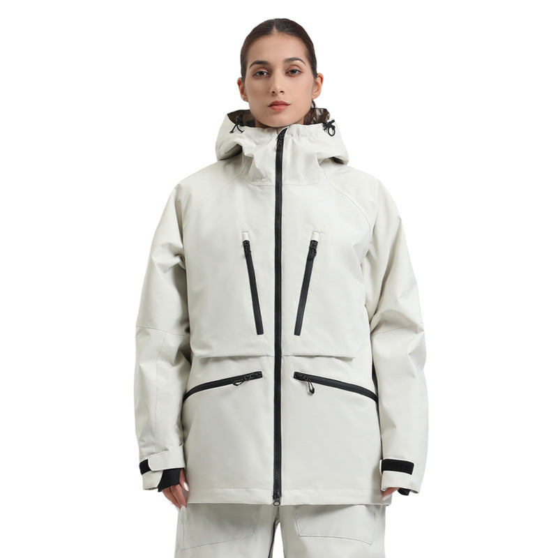 Faun | Mens Ski Jacket Waterproof Windproof Snowboard Winter Coat