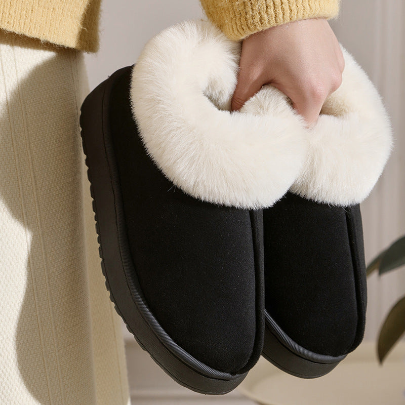 Dax | Womens Slippers Fluffy Warm Memory Foam House Slippers
