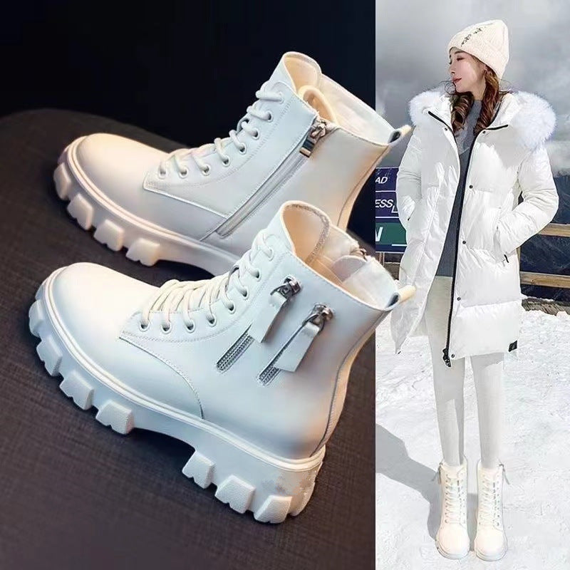 Edmund | Womens Snow Boots Fleece Lined Warm Mid Calf Winter Boots