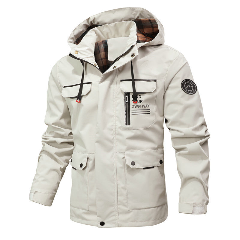 Kaya | Mens Puffer Jacket Plus Size Hooded Padded Warm Winter Coat