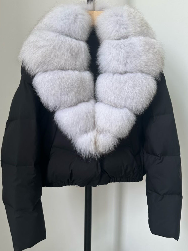 Lavinia | Womens Puffer Jacket Fur Collar Down Warm Winter Coat