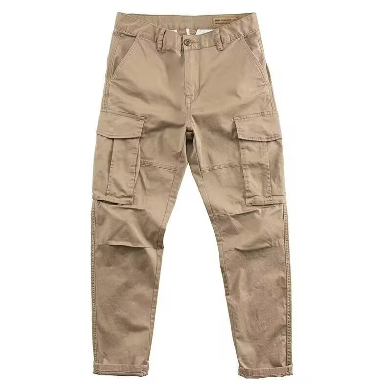 Cyrus | Mens Work Straight Leg Loose Casual Durable Trousers - 5