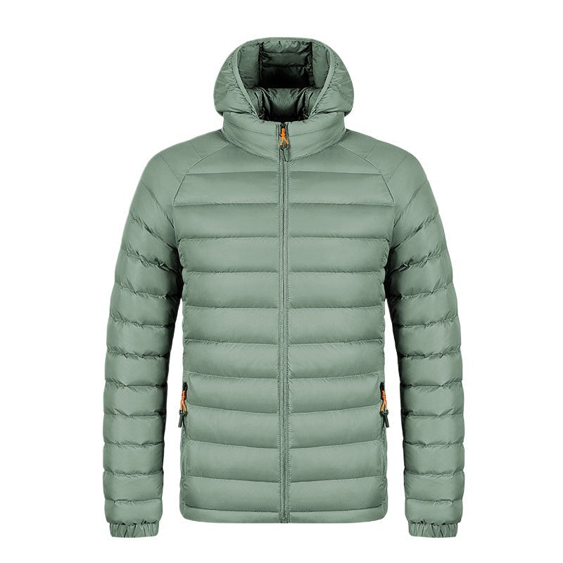 Nathaniel | Mens Puffer Jacket Hooded Padded Warm Winter Coat