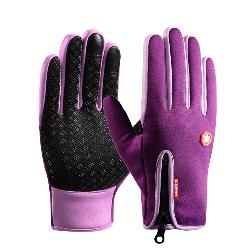 Hugh | Womens Touch Screen Non Slip Warm Winter Gloves - 12