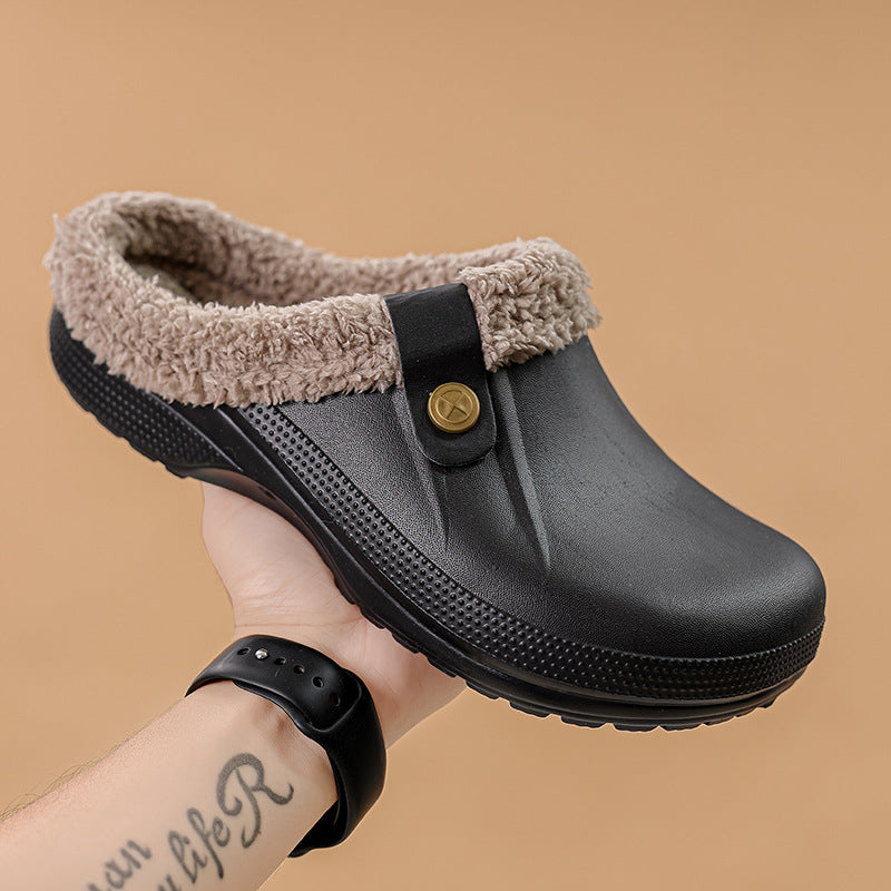 Pearl | Womens Slippers Winter Warm Plush Cotton House Slippers