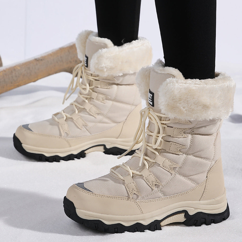 Cyrus | Womens Snow Boots Fleece Lined Warm Winter Ankle Boots