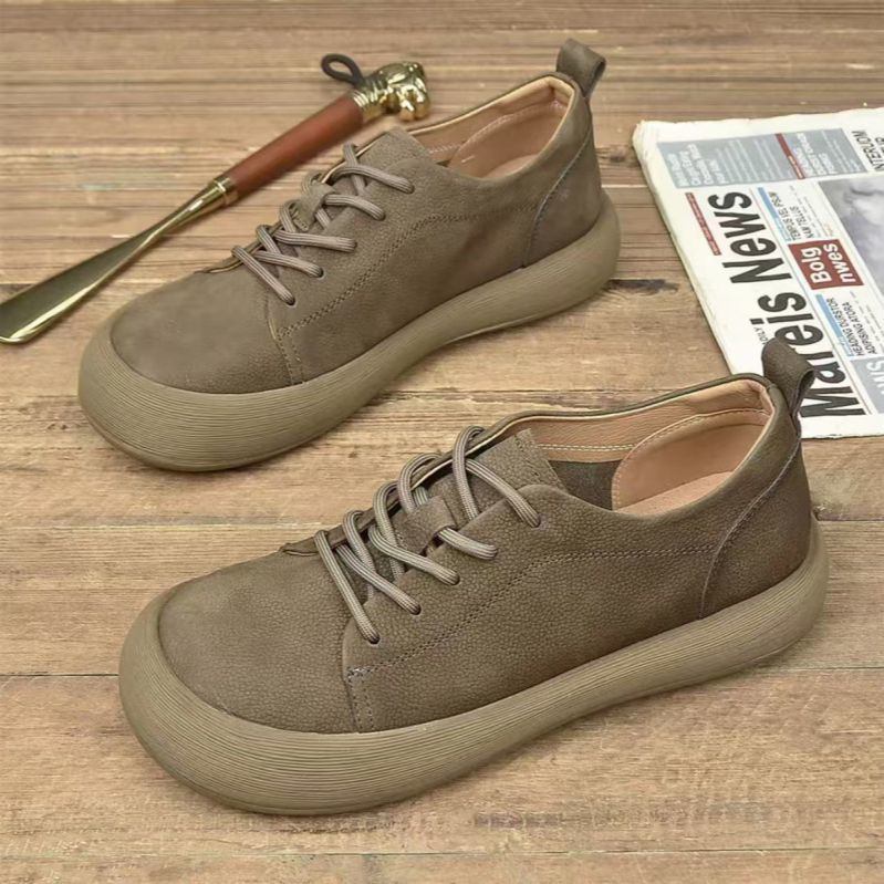 Ferdinand | Mens Leather Casual Smart Low Top Comfortable Shoes - 2