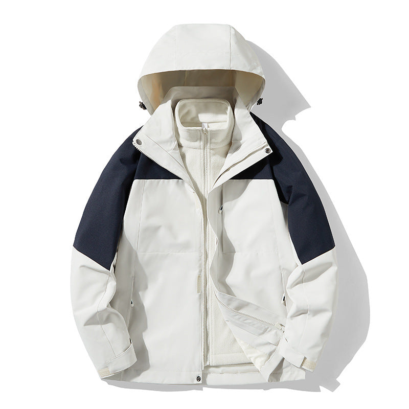 Imogen | Womens Waterproof Hooded 3-in-1 Jacket Fleece Lined