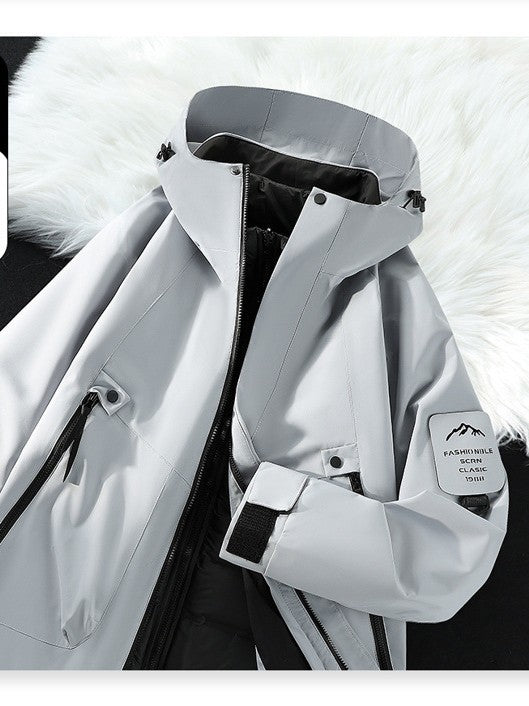 Odile | Womens Waterproof Jacket Hooded Windproof Outdoor Rain Coat