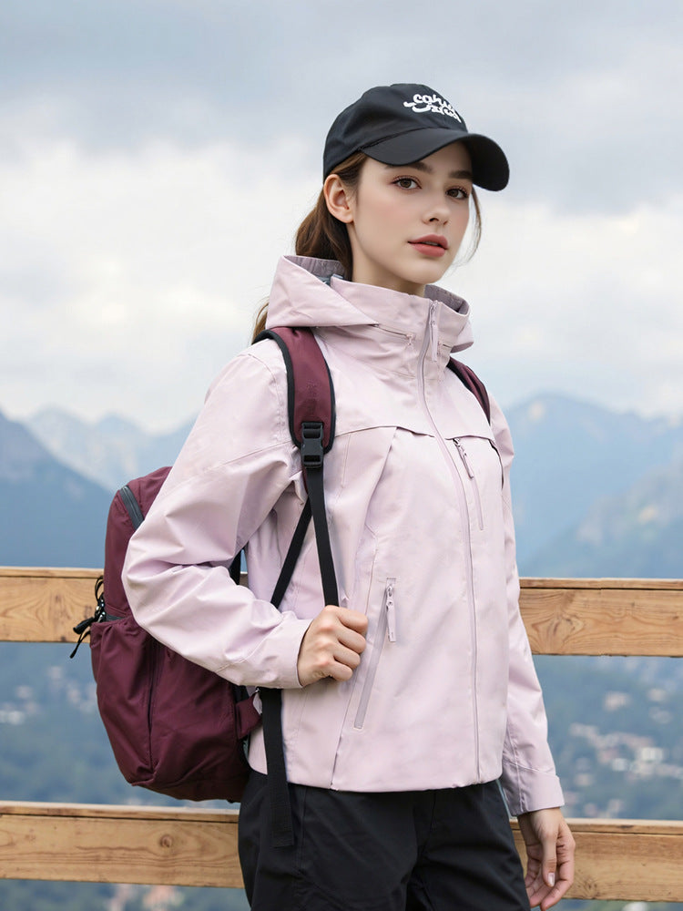 Merrick | Womens Waterproof Jacket Windproof Hooded Ski Outdoor Coat