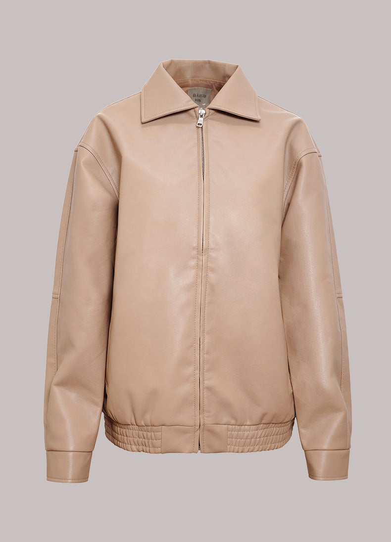 Xander | Mens Faux Leather Biker Motorcycle Street Jacket - 7
