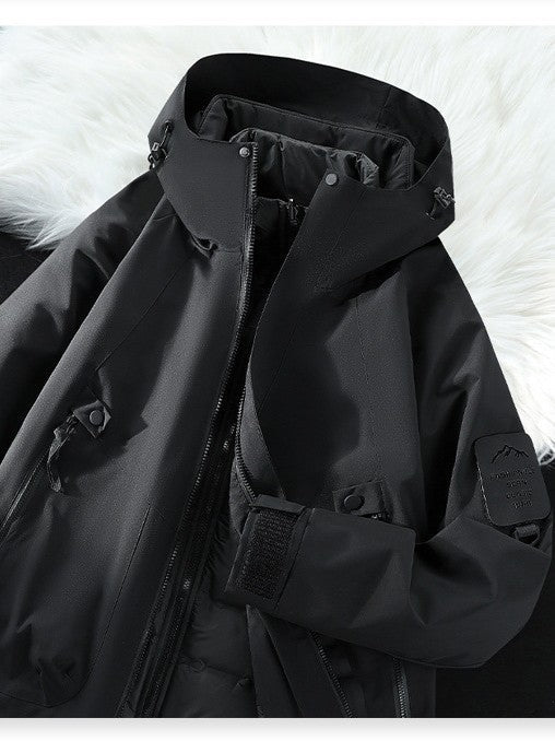 Odile | Womens Waterproof Jacket Hooded Windproof Outdoor Rain Coat