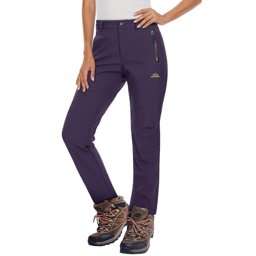 Bruno | Womens Cargo Trousers Fleece Lined Warm Winter Combat Pants