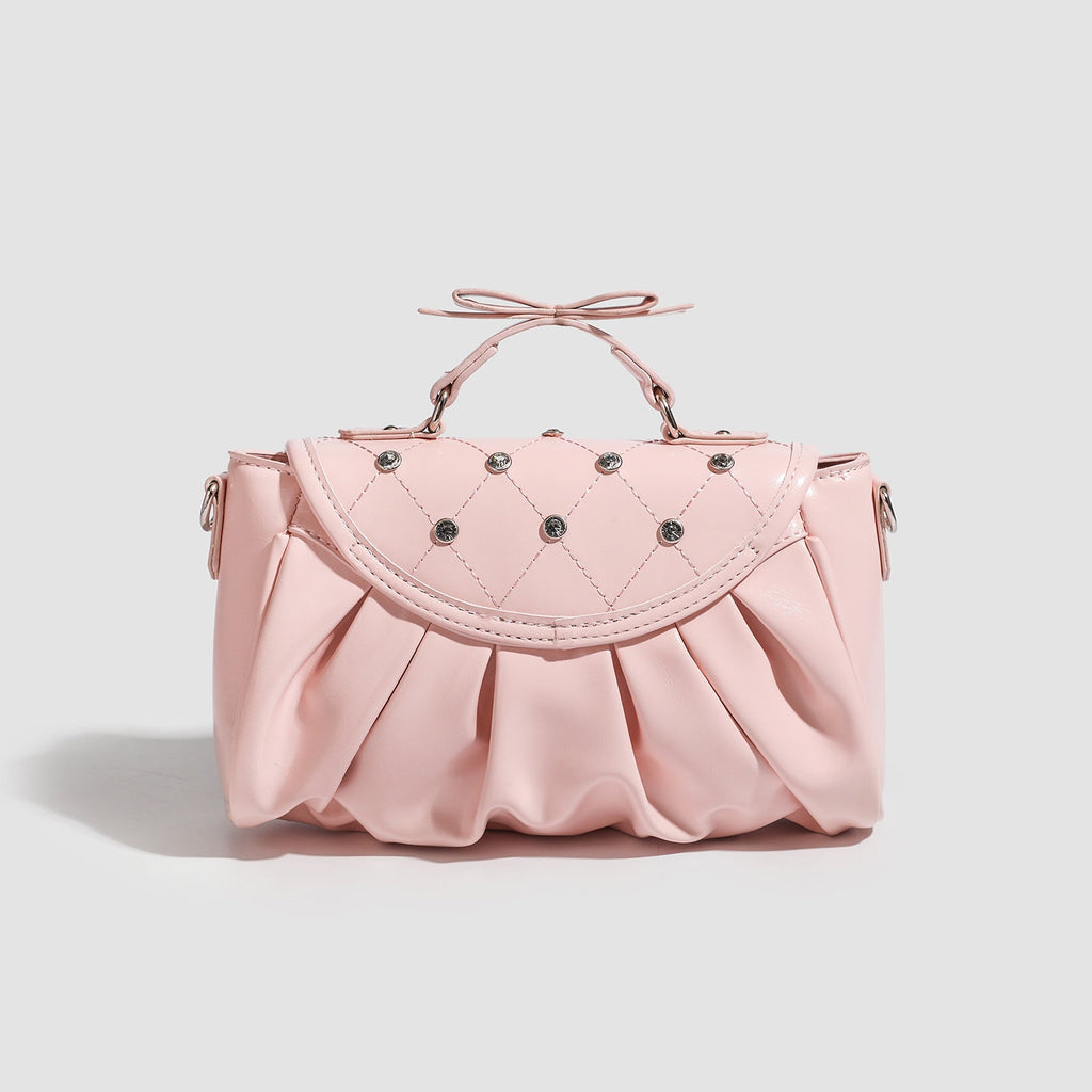 Baz | Womens Shoulder Bag Bow Rhinestone Evening Handbag