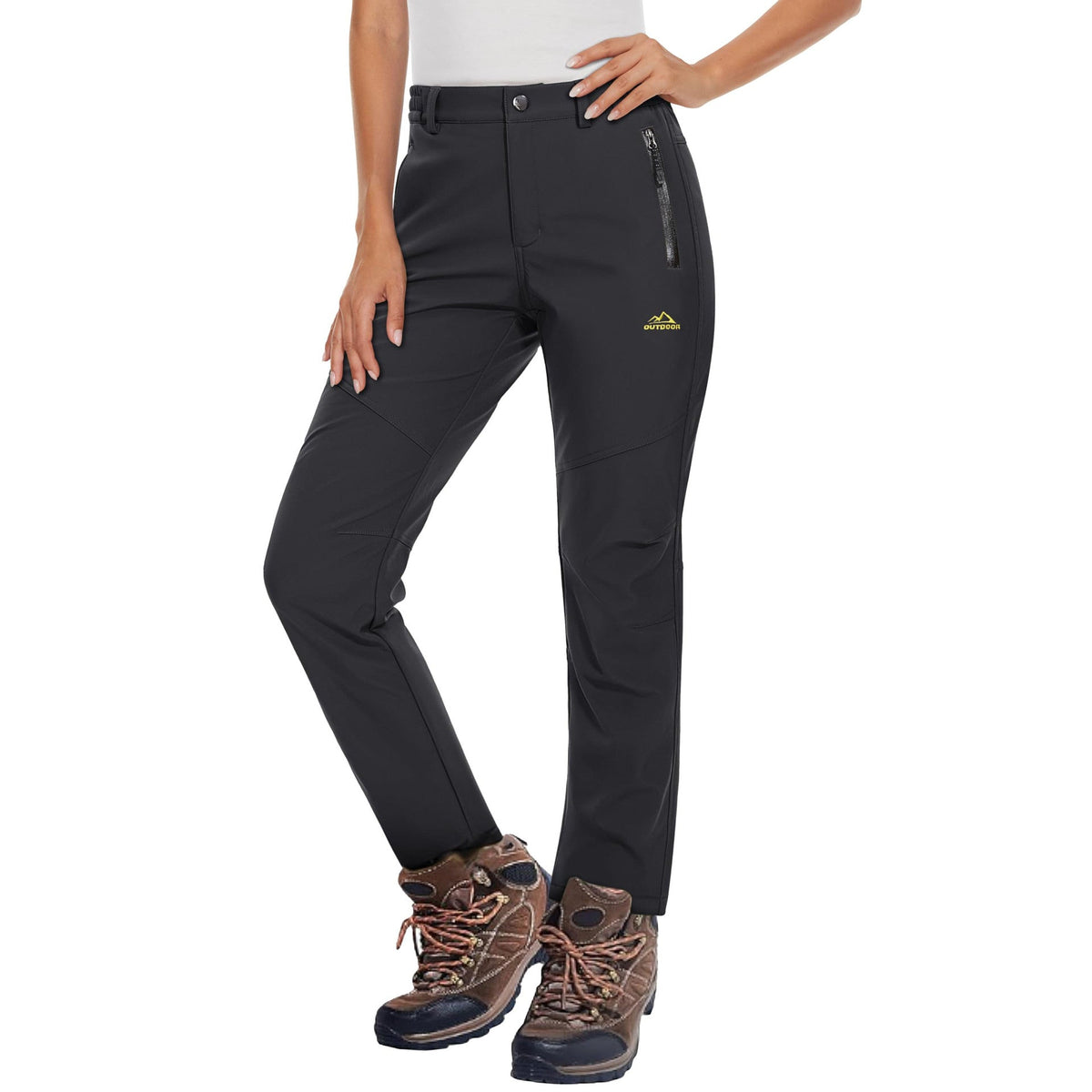 Bruno | Womens Cargo Trousers Fleece Lined Warm Winter Combat Pants