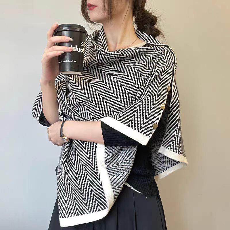Willa | Womens Scarf Shawl Cape Warm Wrap