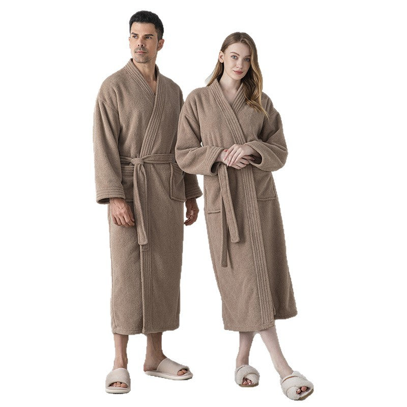Quill | Womens Dressing Gown Velvet Bathrobe Robe Loungewear