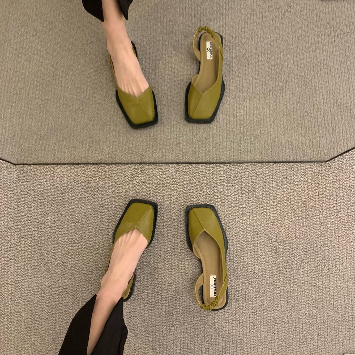 Elin | Womens Sandals Flat Roman Open Toe Summer Sandals