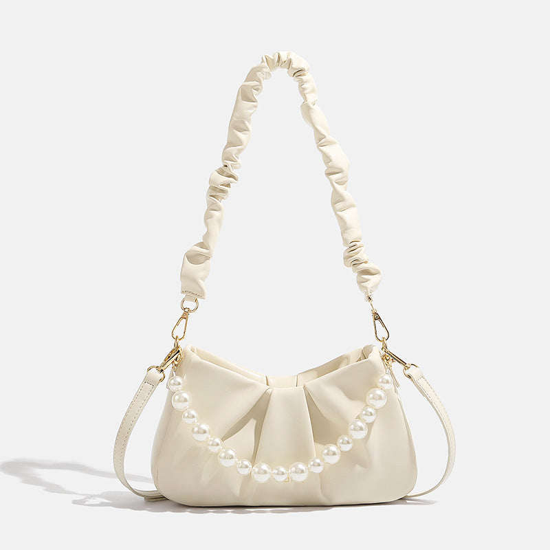 Zane | Womens Shoulder Bag Cloud Pleated Underarm Handbag
