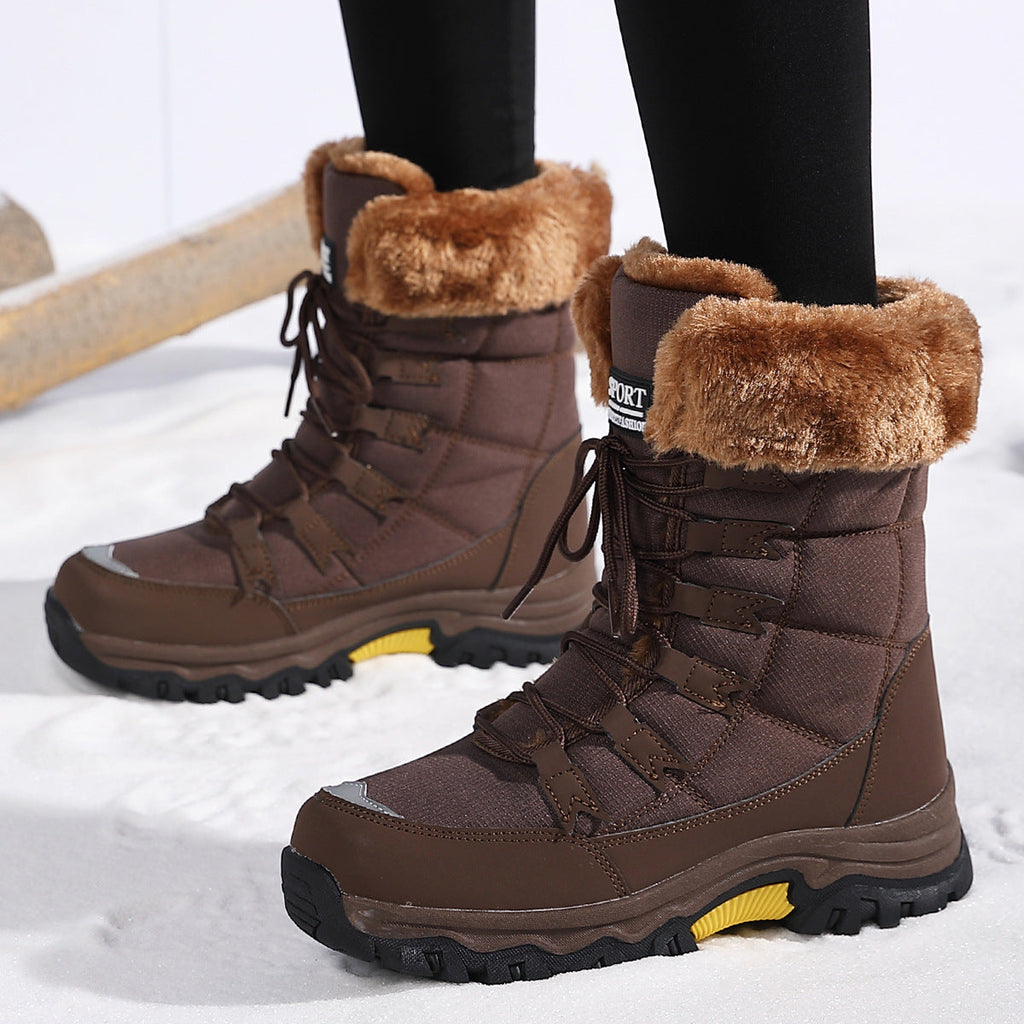Cyrus | Womens Snow Boots Fleece Lined Warm Winter Ankle Boots