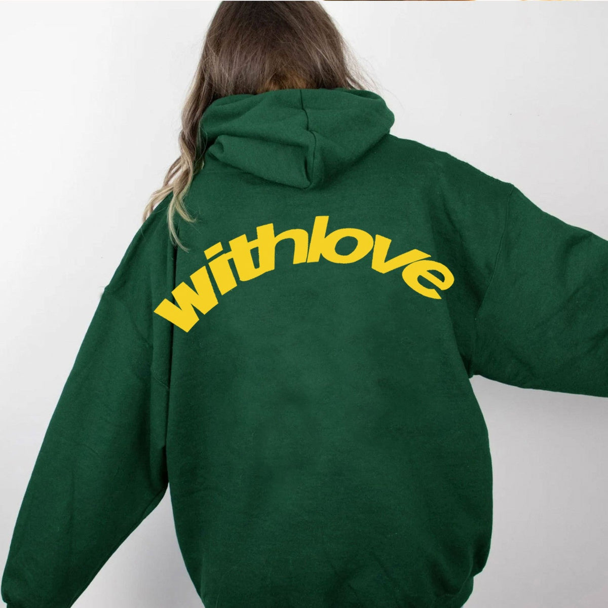 Leif | Womens Hoodies Hooded Sweatshirt Letter Print Long Sleeve Jacket - 14