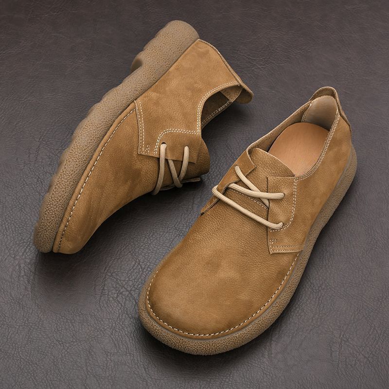 Dashiell | Mens Chelsea Ankle Leather Brogue Casual Boots - 1