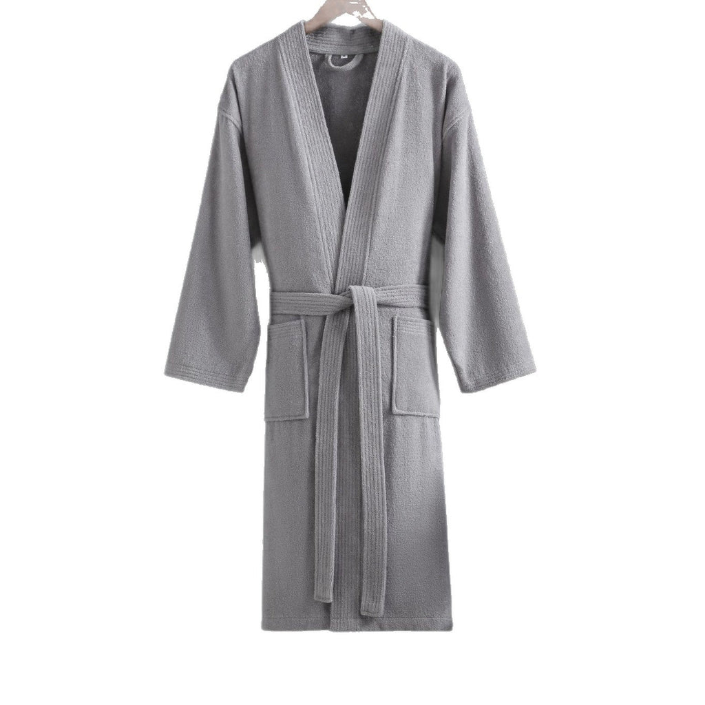 Archer | Womens Dressing Gown Towelling Waffle Bathrobe Robe