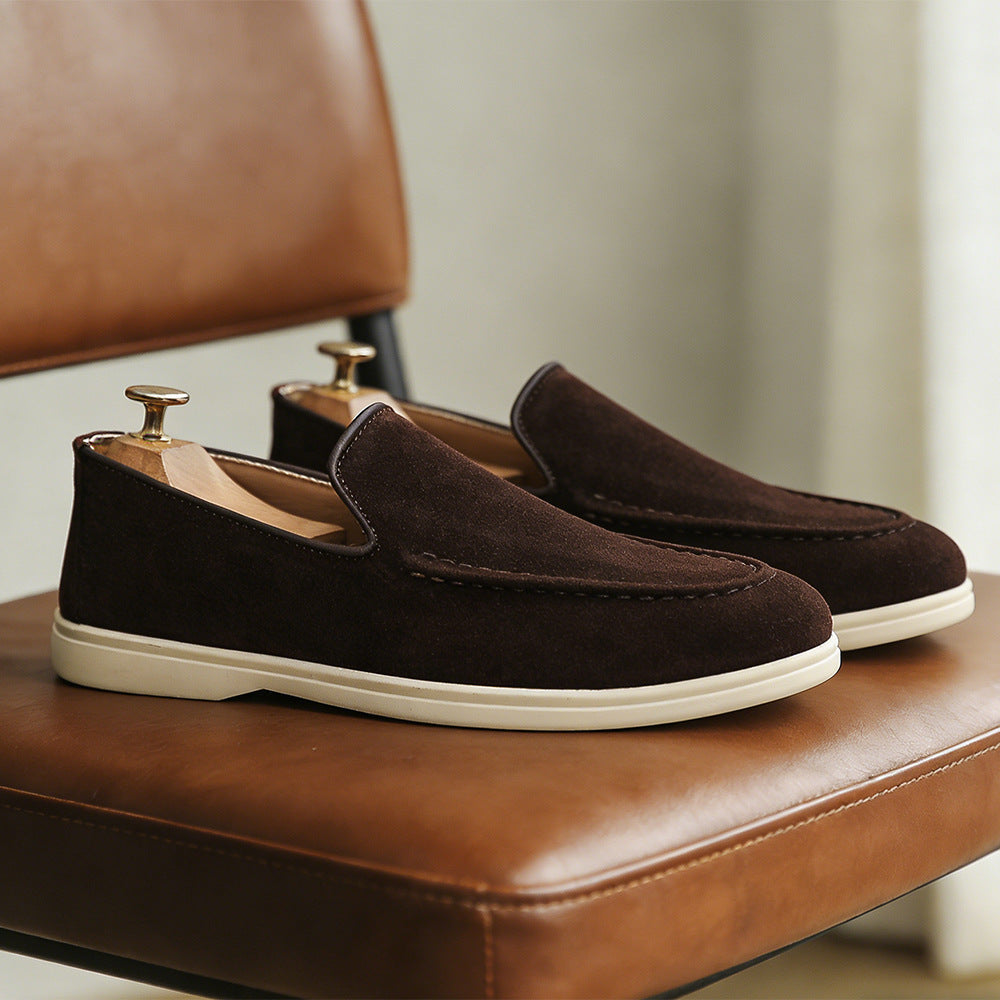 Fabian | Mens Leather Loafers Slip on Driving Casual Shoes - 13