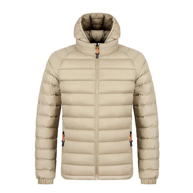 Nathaniel | Mens Puffer Jacket Hooded Padded Warm Winter Coat