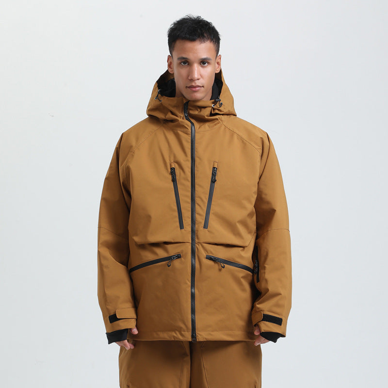 Faun | Mens Ski Jacket Waterproof Windproof Snowboard Winter Coat