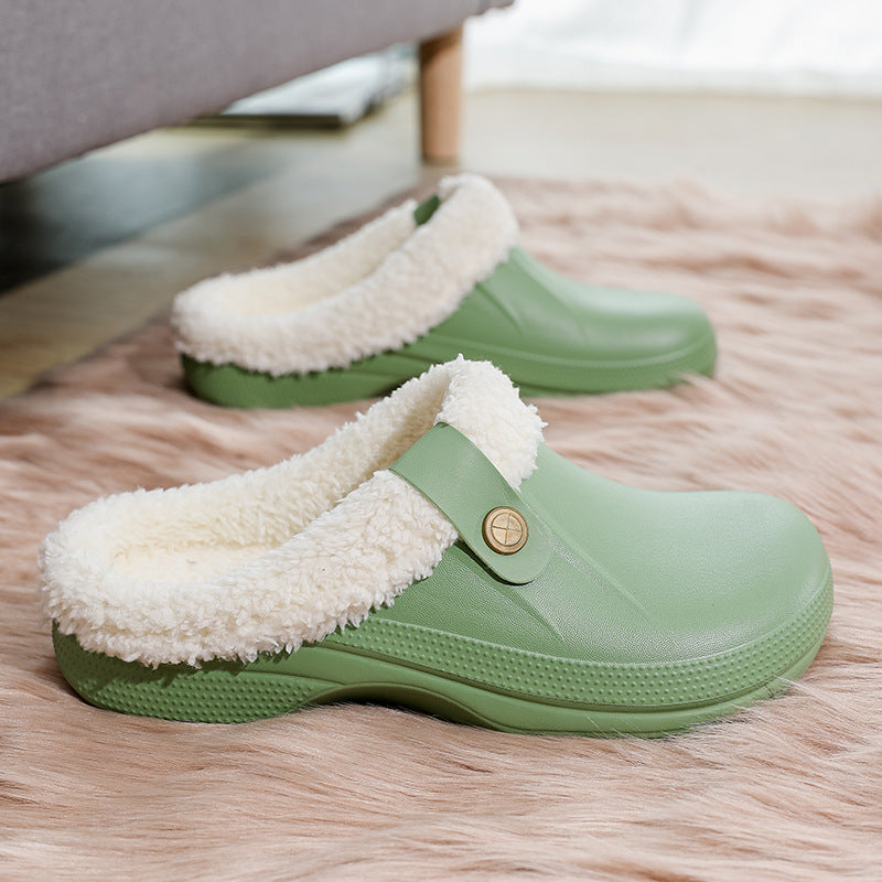 Pearl | Womens Slippers Winter Warm Plush Cotton House Slippers