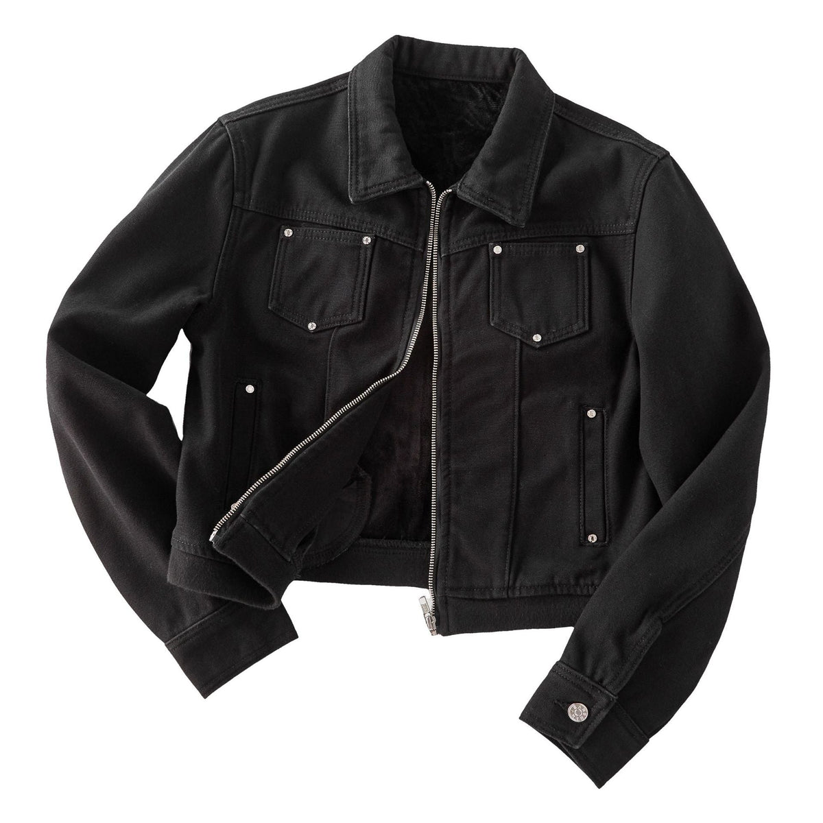 Freya | Womens Cropped Vintage Denim Jacket