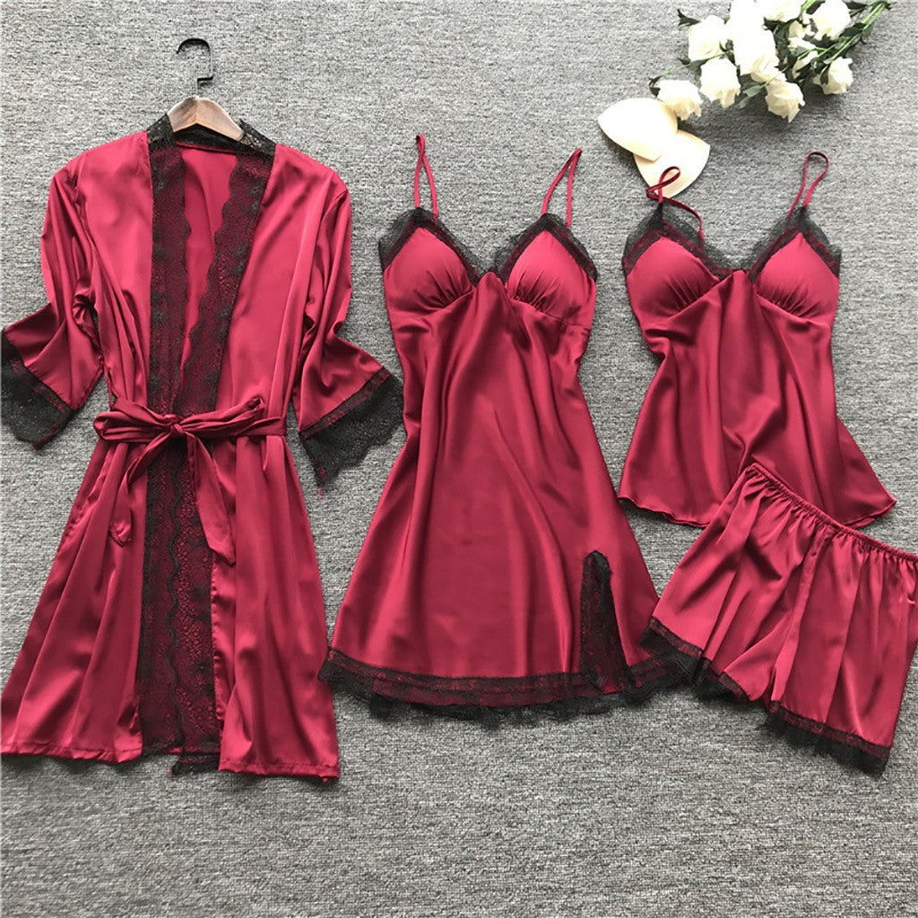 Rosalind | Womens Satin Cami Pyjama Set