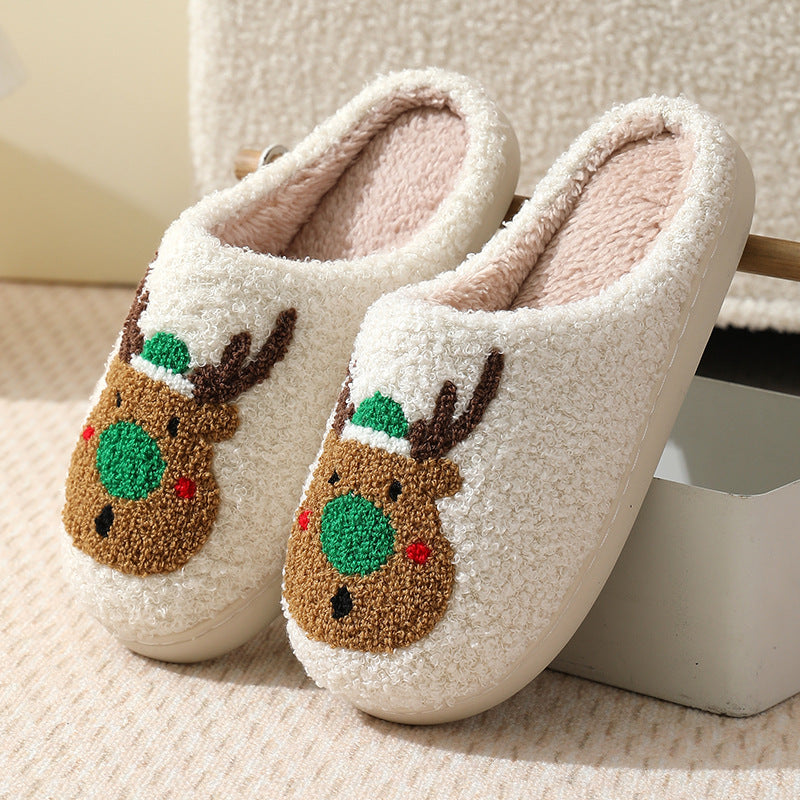 Faas | Womens Slippers Fluffy Warm Memory Foam House Slippers