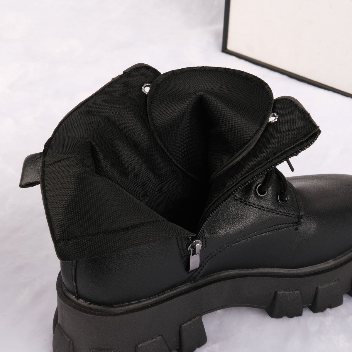 Edmund | Womens Snow Boots Fleece Lined Warm Mid Calf Winter Boots