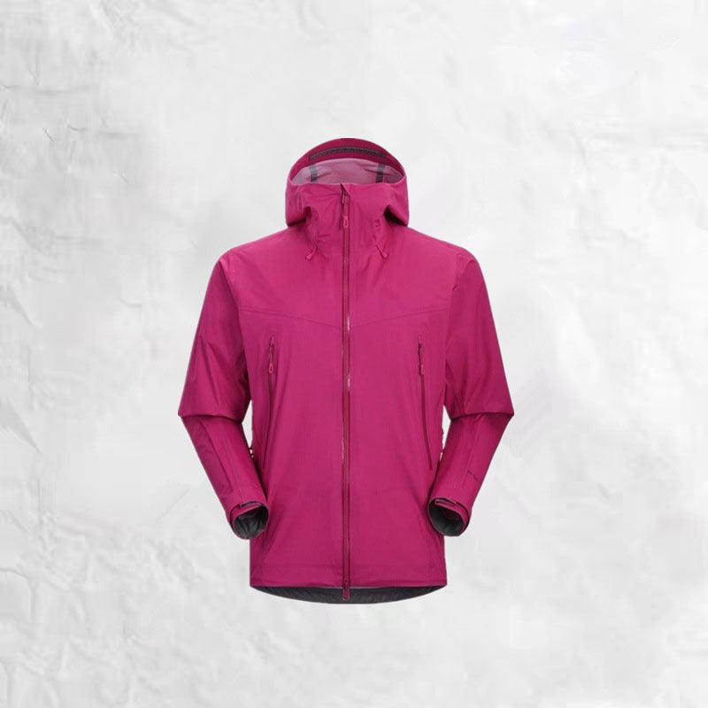 Ines | Mens Waterproof Jacket Hardshell Windproof Mountaineering Outdoor Coat