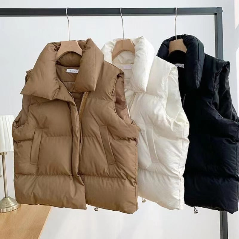 Thea | Mens Padded Quilted Gilet Down Warm Sleeveless Vest - 1