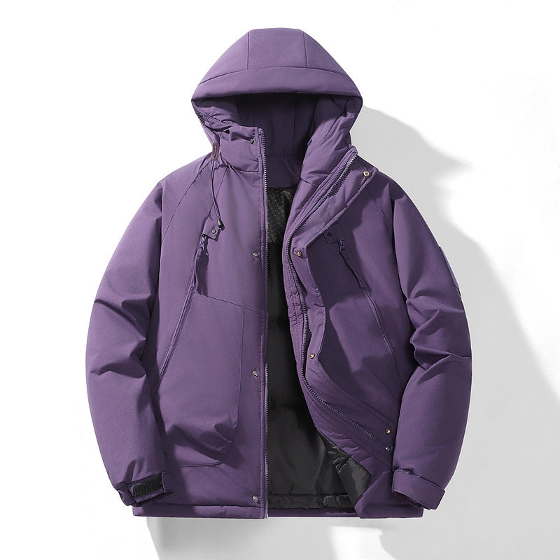 Nero | Mens Waterproof Winter Coat Padded Workwear Outdoor Coat - 1