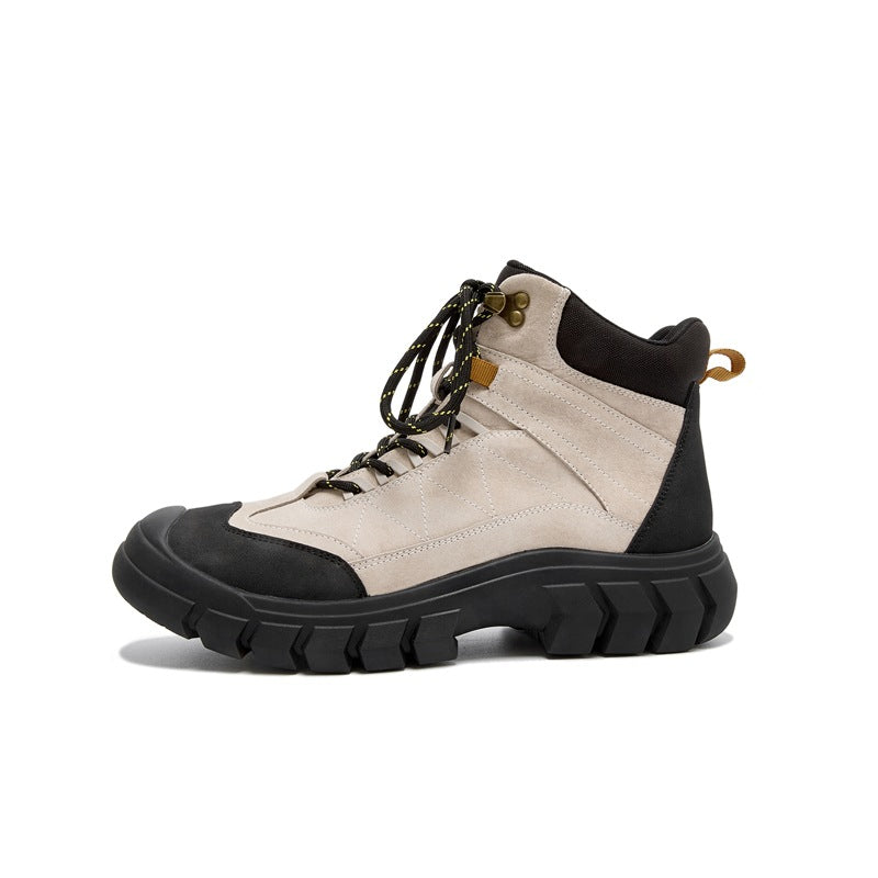 Sawyer | Womens Chunky Platform Lace Up Ankle Combat Boots