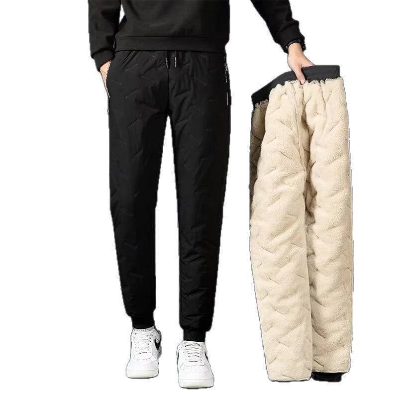Timo | Mens Trousers Wide Leg High Waisted Casual Pants