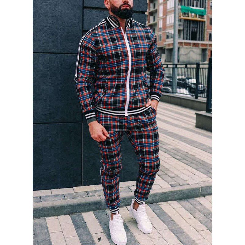 Cleo | Mens Tracksuit Shacket Two Piece Set Jacket Trousers Casual