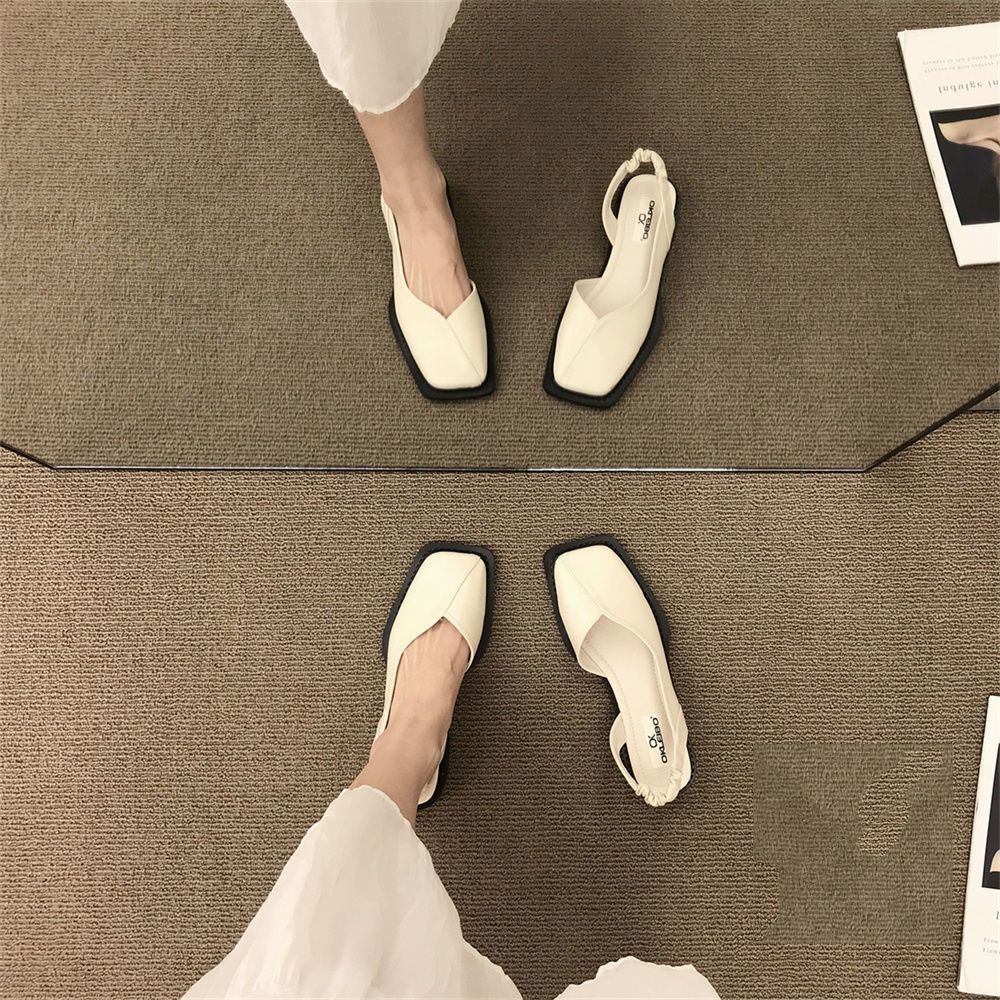 Elin | Womens Sandals Flat Roman Open Toe Summer Sandals