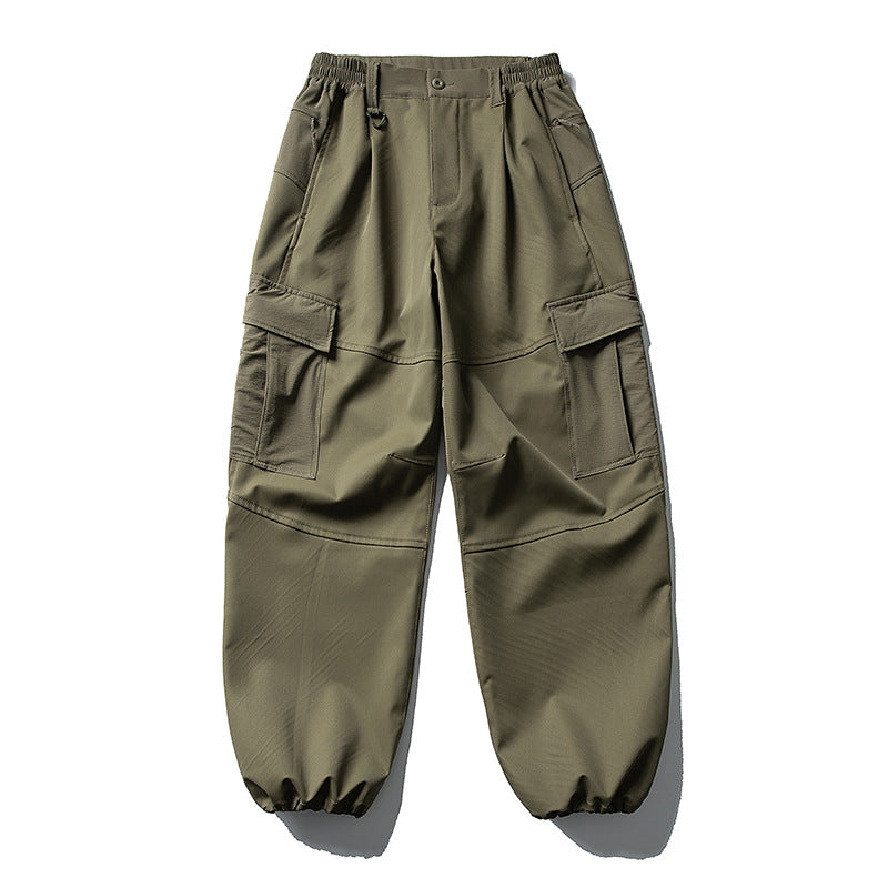 Leon | Mens Cargo Trousers Windproof Fleece Lined Outdoor Tactical Pants