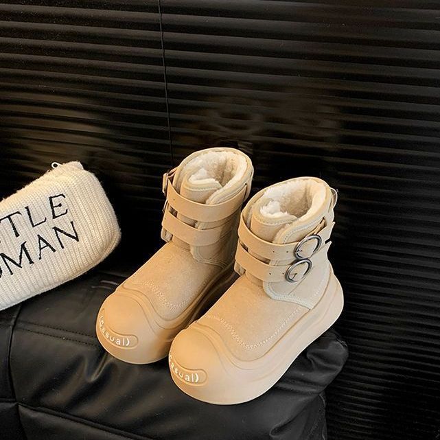 Emmett | Mens Snow Boots Fleece Lined Warm Winter Cotton Boots