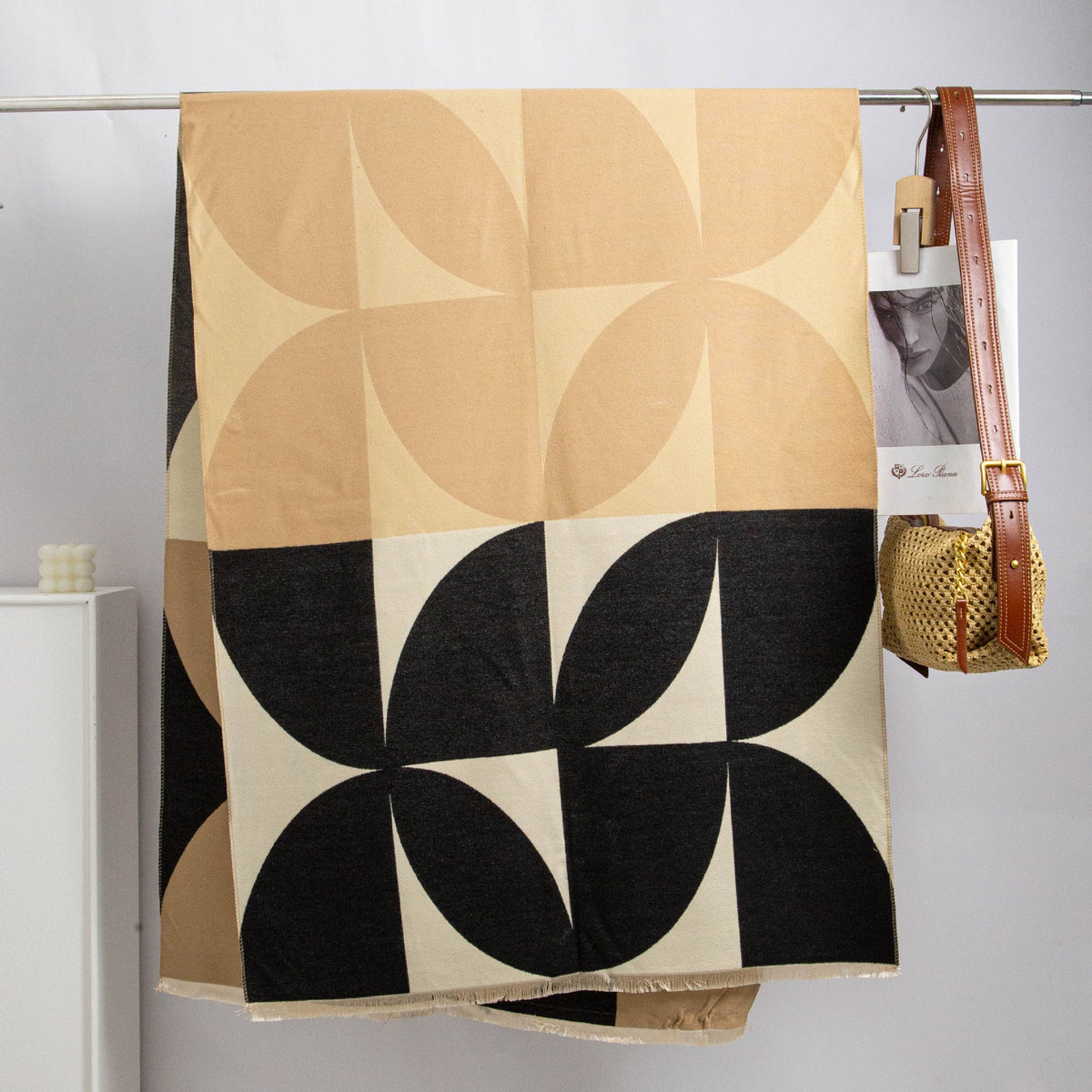 Ned | Womens Cashmere Warm Double Sided Soft Winter Scarf - 8