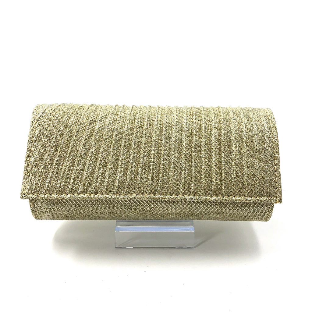 Coralie | Womens Clutch Bag Pleated Evening Party Crossbody Bag
